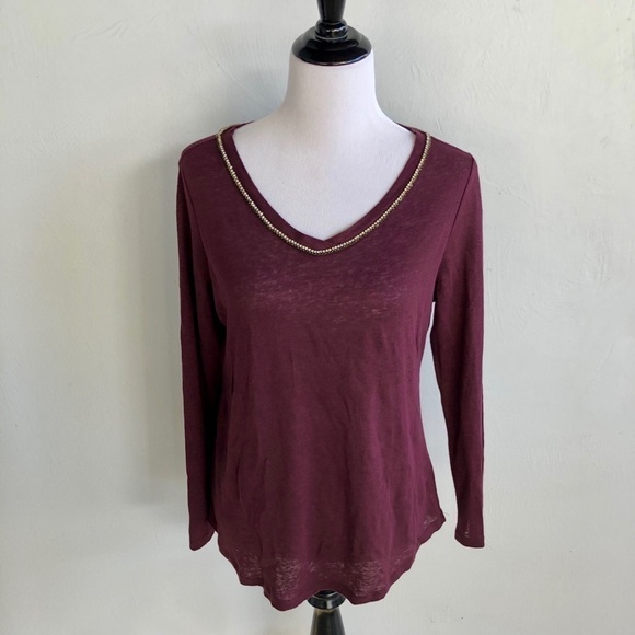 💜 NWT jeweled long sleeve💜 - Picture 1 of 5